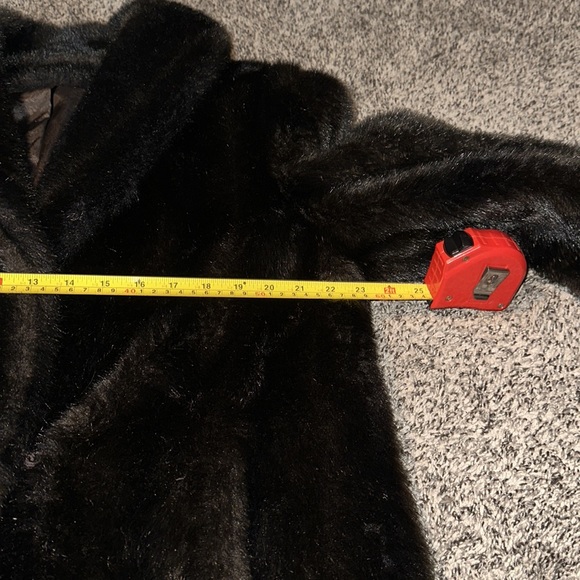 Vintage beautiful Hillmoor of New York USA made faux fur mink coat jacket - Picture 13 of 16